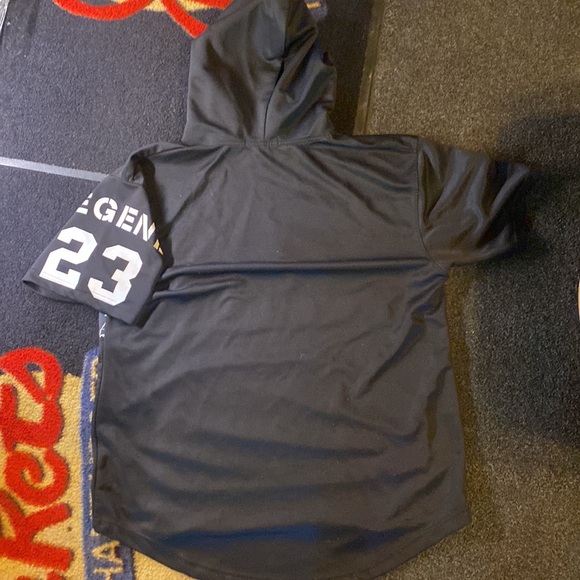 THE LEGEND 23. Diamond Stash short sleeve Hoodie - Picture 5 of 5